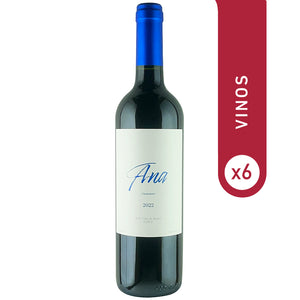 6X CASA BAUZÁ ANA CARMENERE 750 cc.