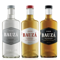 1 Pisco Blanco 40° 750 cc. + 1 Pisco Reservado 40° 750 cc. + 1 Pisco Aniversario 40° 750 cc.