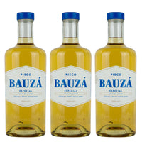 3X PISCO BAUZA ESPECIAL 35° 1000 cc.