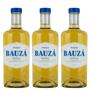 3X PISCO BAUZA ESPECIAL 35° 1000 cc.